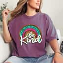 Leopard Heart Be Kind T-Shirt Leopard Heart Be Kind T-Shirt
