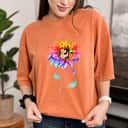 Sunflower Be Kind Autism Awareness T-Shirt