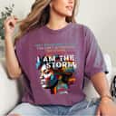 History Month African Woman Afro I Am The Storm Empowered T-Shirt History Month African Woman Afro I Am The Storm Empowered T-Shirt