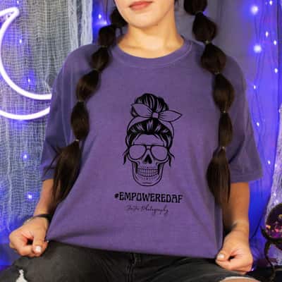 Empowered AF Skeleton Cool Girl T-Shirt