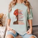 I Am Lamesha Black Woman Beautiful Boujee Intelligent Empowered T-Shirt