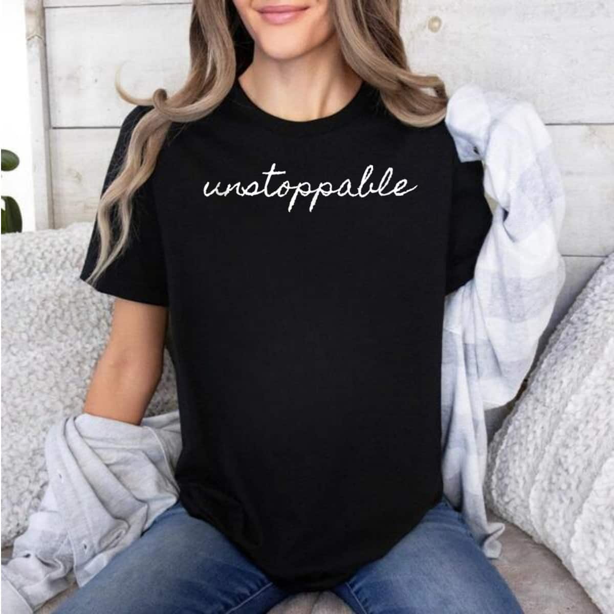 Unstoppable Strong Female Empower T-Shirt Unstoppable Strong Female Empower T-Shirt