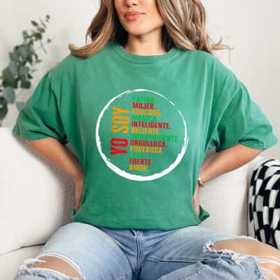 Yo Soy Latina Empowered Women T-Shirt