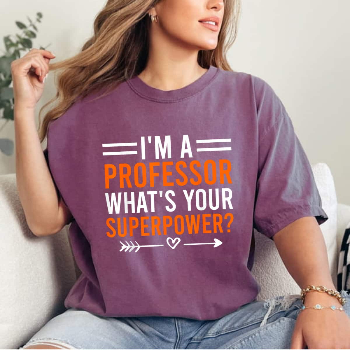 I'm A Professor What's Your Superpower Empowered T-Shirt I'm A Professor What's Your Superpower Empowered T-Shirt