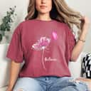 Believe Flower Butterfly Ribbon Breast Cancer Awareness T-Shirt Believe Flower Butterfly Ribbon Breast Cancer Awareness T-Shirt