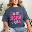 In My Mema Era Funny Butterfly Groovy Retro T-Shirt