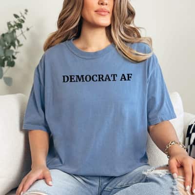 Democrat Feminist AF T-Shirt