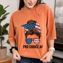 Pro Choice AF USA Girl Feminist AF T-Shirt