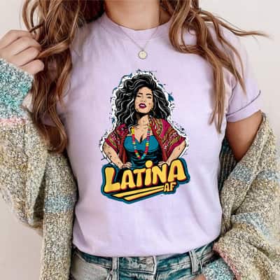 Latina Feminist AF Proud Girl T-Shirt