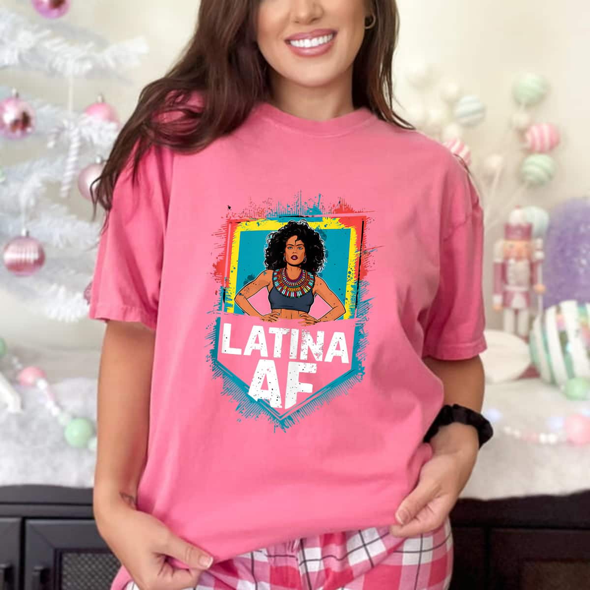 Strong Latina AF Feminist AF T-Shirt Strong Latina AF Feminist AF T-Shirt