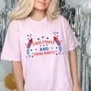 Stars Stripes And Equal Rights Firework T-Shirt Stars Stripes And Equal Rights Firework T-Shirt