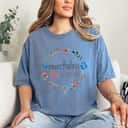 Floral Round Nevertheless She Persisted Quote T-Shirt Floral Round Nevertheless She Persisted Quote T-Shirt