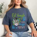 Cool Feminist Floral Not Fragile Like A Flower But Fragile Like A Bomb T-Shirt Cool Feminist Floral Not Fragile Like A Flower But Fragile Like A Bomb T-Shirt