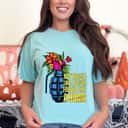 Retro Vintage Not Fragile Like A Flower Fragile Like A Bomb T-Shirt Retro Vintage Not Fragile Like A Flower Fragile Like A Bomb T-Shirt