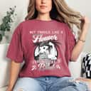Not Fragile Like A Flower But A Bomb Girl Feminist T-Shirt