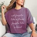 Not Fragile Like A Flower Fragile Like A Bomb Retro T-Shirt Not Fragile Like A Flower Fragile Like A Bomb Retro T-Shirt
