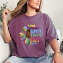 Not Fragile Like A Flower Fragile Like A Bomb Colorful Sunflower T-Shirt Not Fragile Like A Flower Fragile Like A Bomb Colorful Sunflower T-Shirt