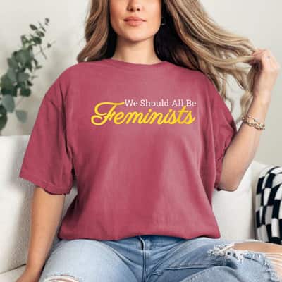 We Should All Be Feminists Yellow T-Shirt