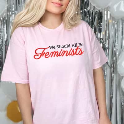 We Should All Be Feminists Red Style T-Shirt