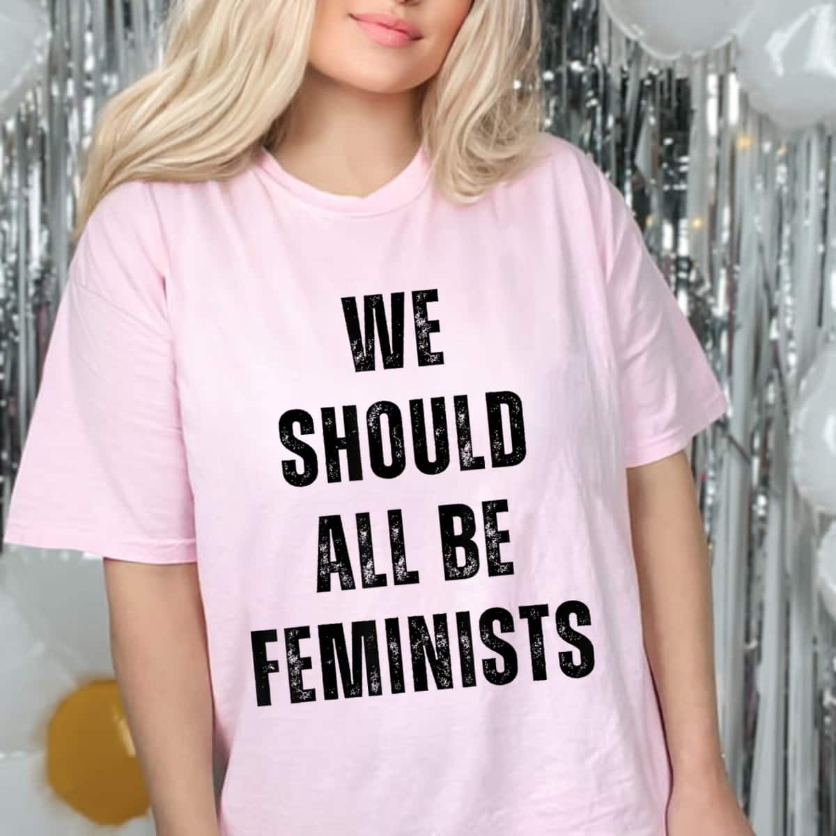 We Should All Be Feminists Funny Statement Quote T-Shirt We Should All Be Feminists Funny Statement Quote T-Shirt