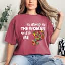 As Strong As The Woman Next To Me Feminism Symbol T-Shirt