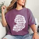 A Strong Woman Stands Up For Herself Feminist Symbol T-Shirt A Strong Woman Stands Up For Herself Feminist Symbol T-Shirt