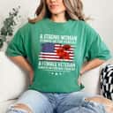 A Strong Woman Stands Up For Herself Red Floral T-Shirt A Strong Woman Stands Up For Herself Red Floral T-Shirt