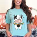 Autism Awareness Puzzle Heart Cool Cow T-Shirt Autism Awareness Puzzle Heart Cool Cow T-Shirt