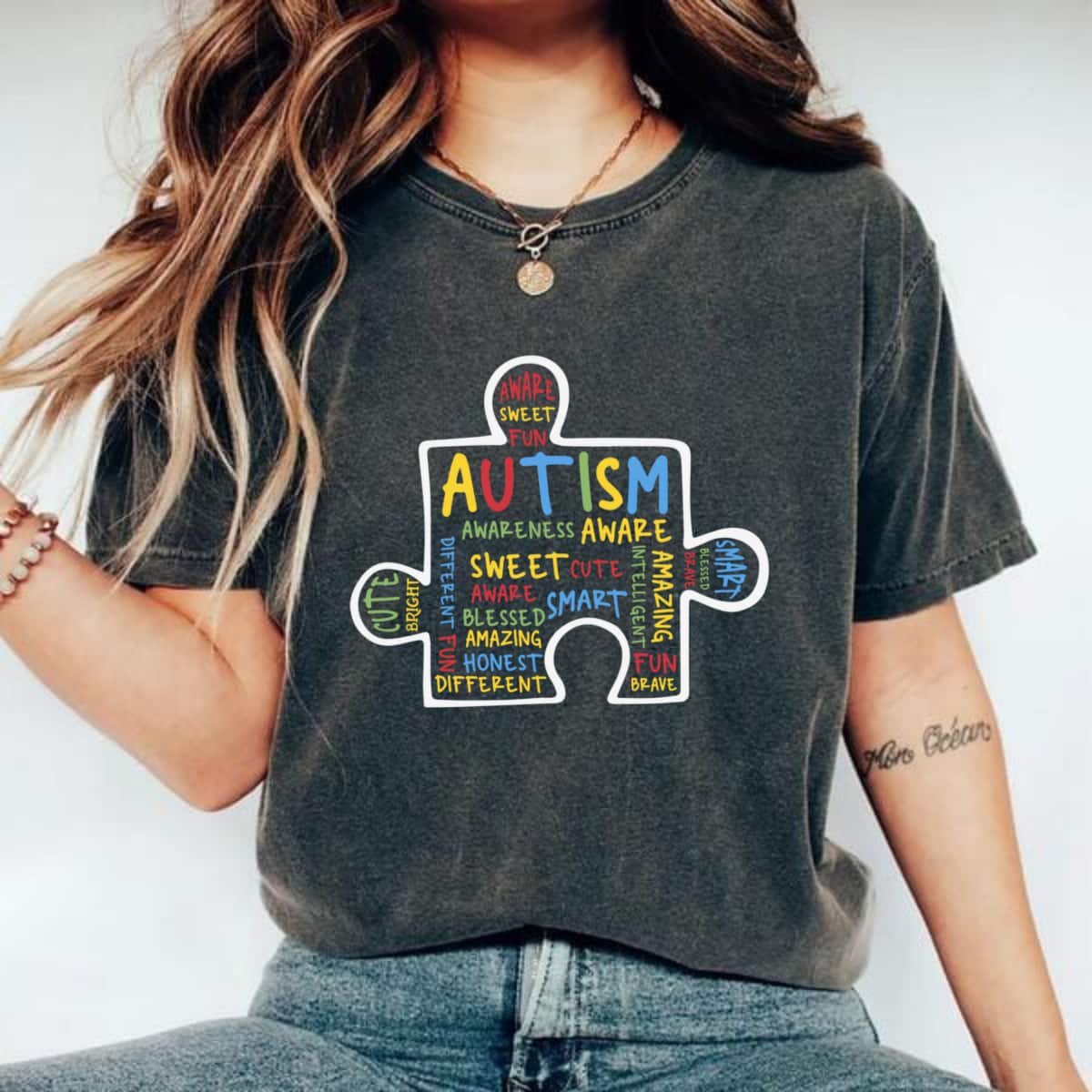 Puzzle Piece Autism Awareness T-Shirt Puzzle Piece Autism Awareness T-Shirt