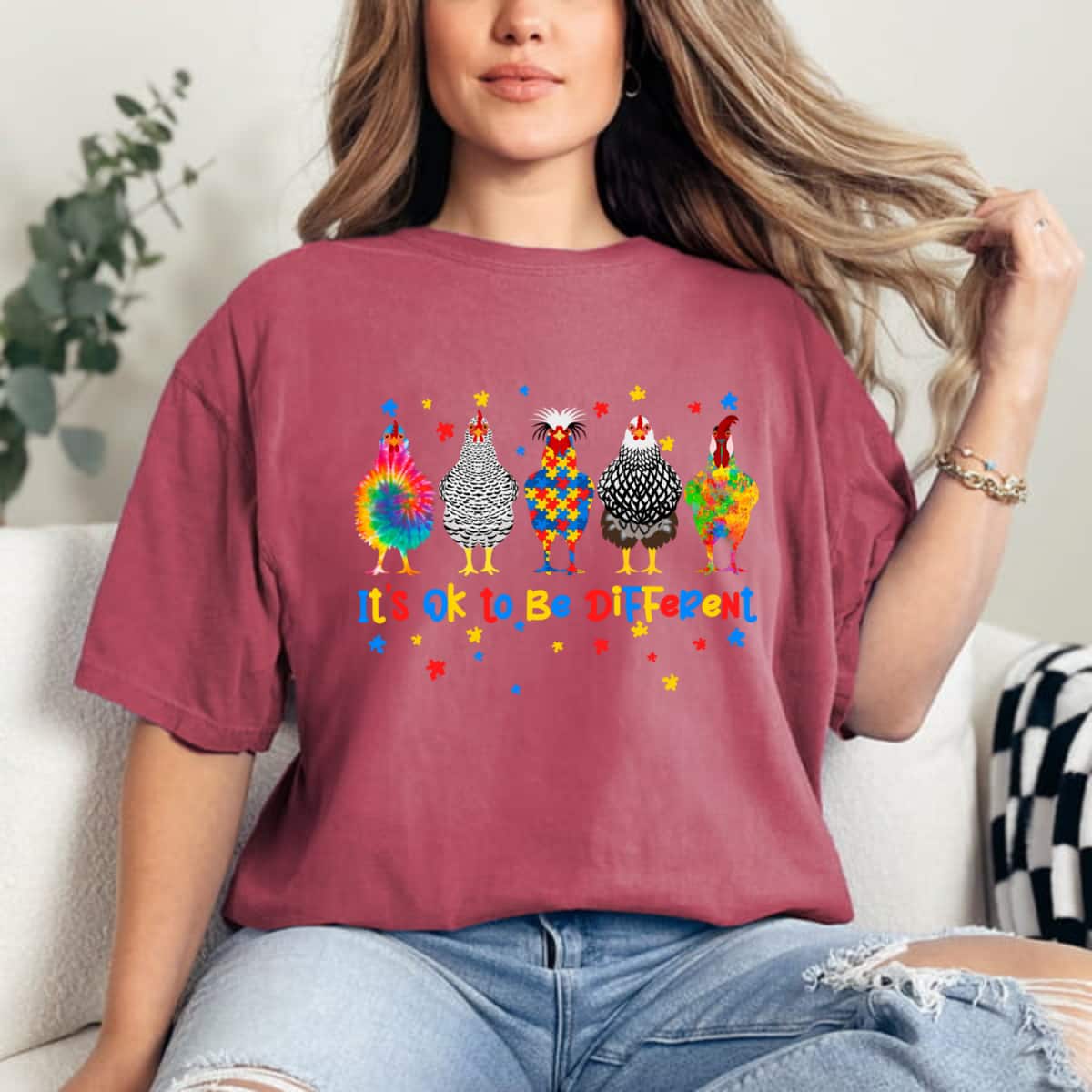 It's Ok To Be A Little Different Autism Awareness T-Shirt It's Ok To Be A Little Different Autism Awareness T-Shirt