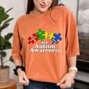 Light It Up Blue For Autism Awareness T-Shirt Light It Up Blue For Autism Awareness T-Shirt