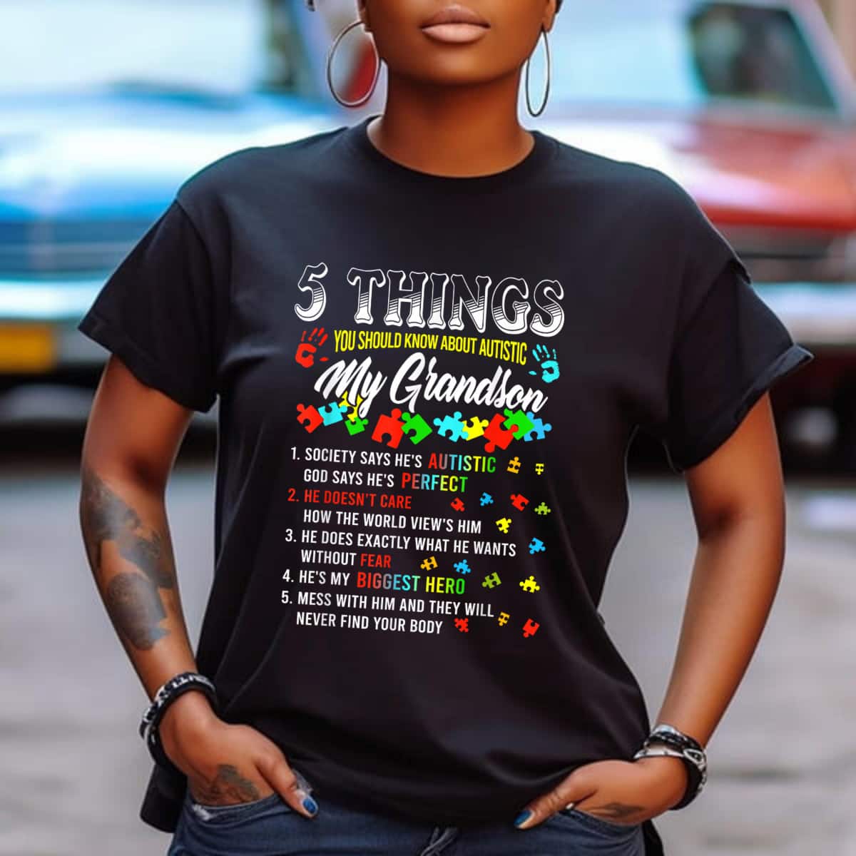 5 Things You Should Know About Autism Awareness T-Shirt 5 Things You Should Know About Autism Awareness T-Shirt