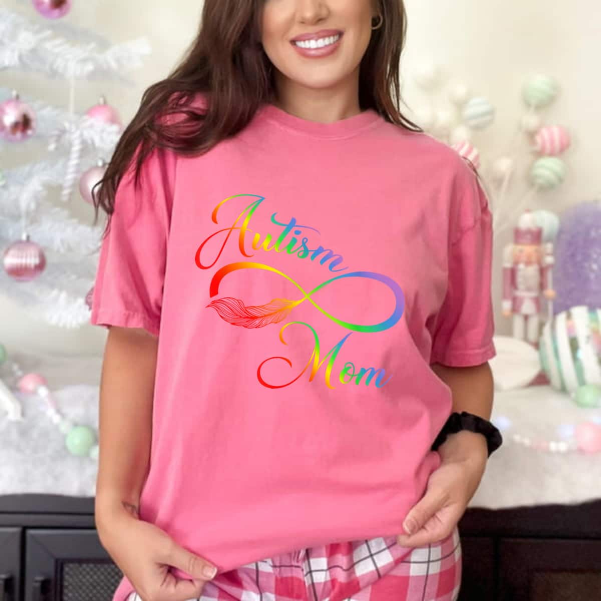 Symbol Rainbow Autism Awareness T-Shirt Symbol Rainbow Autism Awareness T-Shirt
