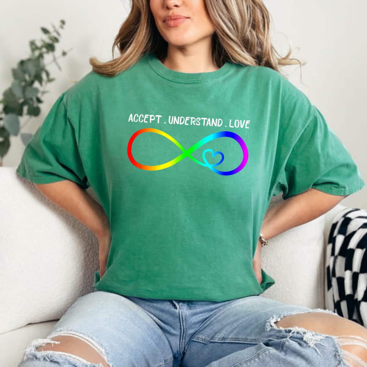 Accept Understand Love Autism Awareness T-Shirt Accept Understand Love Autism Awareness T-Shirt