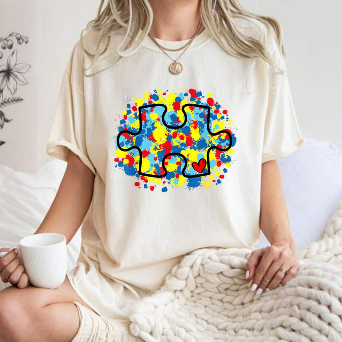 Colorful Autism Awareness T-Shirt Colorful Autism Awareness T-Shirt