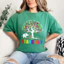 Elephants Why Fit In When You Were Born To Stand Out Autism Awareness T-Shirt