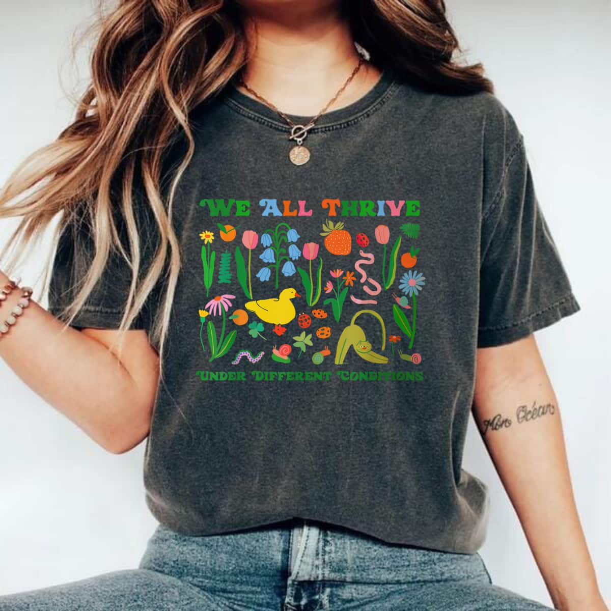 Autism Awareness We Are Thrive Under Different Conditions T-Shirt Autism Awareness We Are Thrive Under Different Conditions T-Shirt