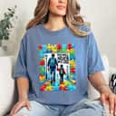 You Will Never Walk Alone Autism Awareness T-Shirt You Will Never Walk Alone Autism Awareness T-Shirt