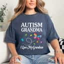 Butterfly Autism Awareness Grandma I Love My Grandson T-Shirt Butterfly Autism Awareness Grandma I Love My Grandson T-Shirt