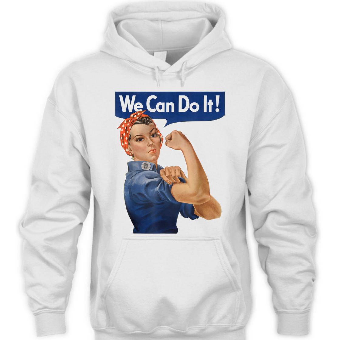 Strong Women We Can Do It Rosie The Riveter Feminist Empowerment T-Shirt