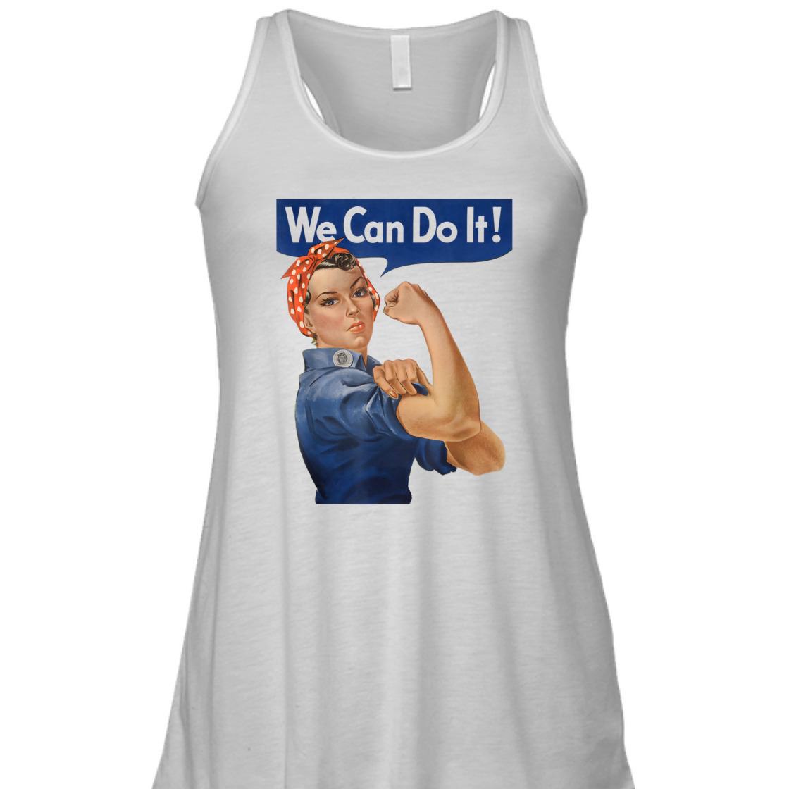 Strong Women We Can Do It Rosie The Riveter Feminist Empowerment T-Shirt