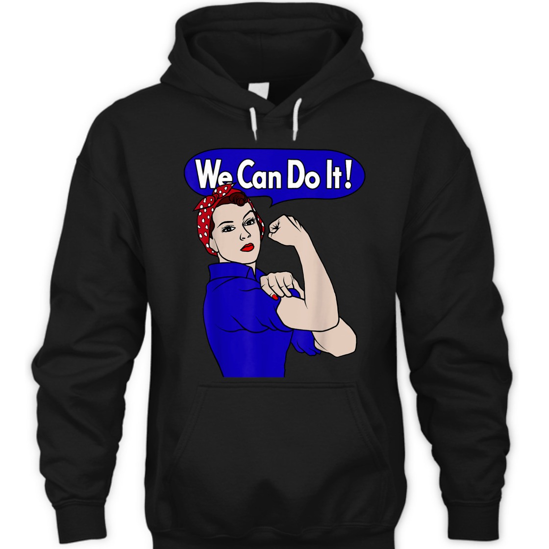 Strong Women Rosie The Riveter We Can Do It Feminist Retro Empowerment T-Shirt