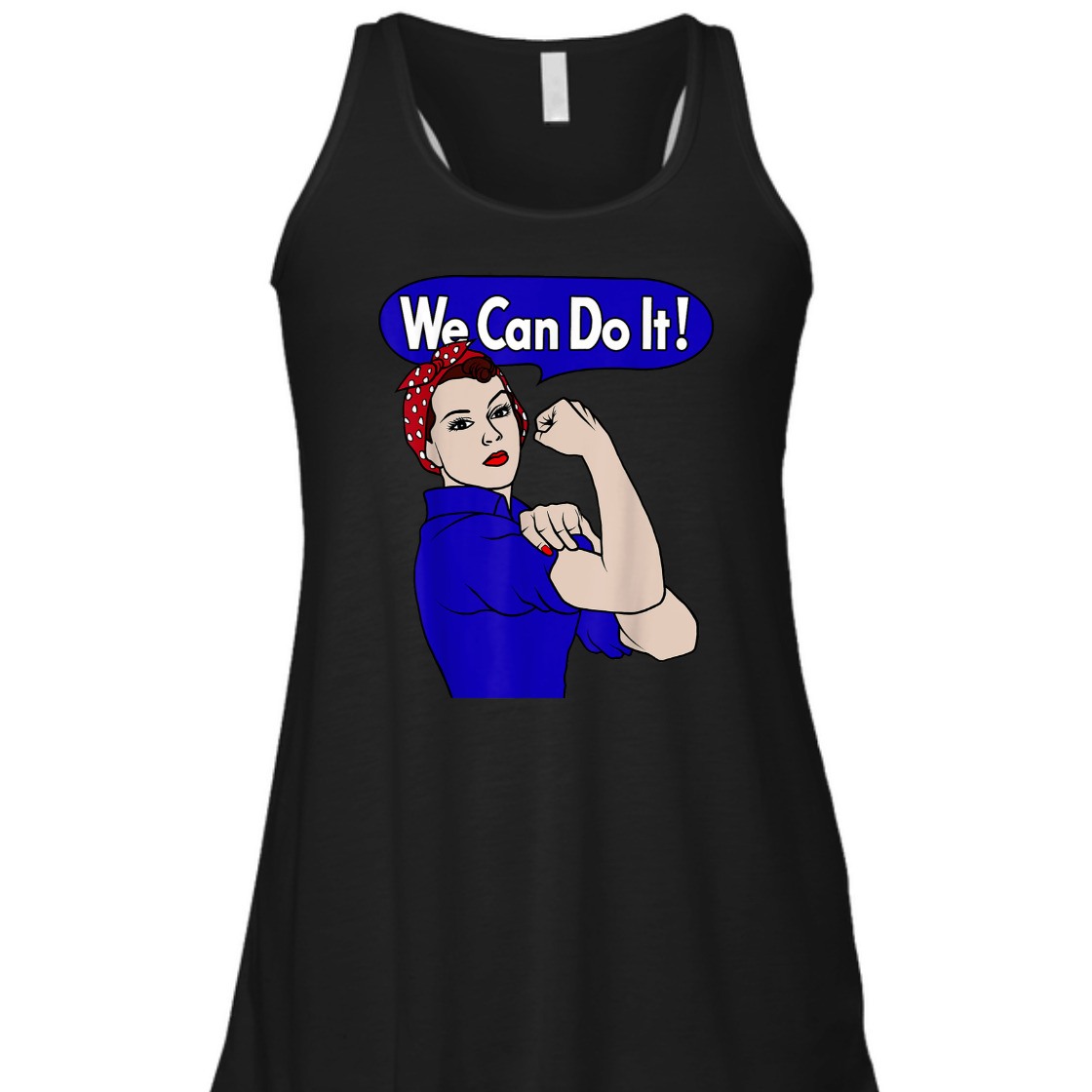 Strong Women Rosie The Riveter We Can Do It Feminist Retro Empowerment T-Shirt