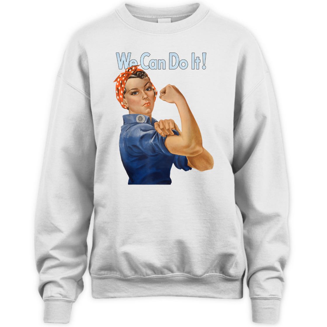 Strong Women We Can Do It Rosie The Riveter Feminist Retro T-Shirt