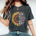 Vintage Speak Your Mind Even If Your Voice Shakes Colorful Sunflower T-Shirt Vintage Speak Your Mind Even If Your Voice Shakes Colorful Sunflower T-Shirt
