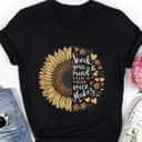 Speak Your Mind Even If Your Voice Shakes Floral T-Shirt