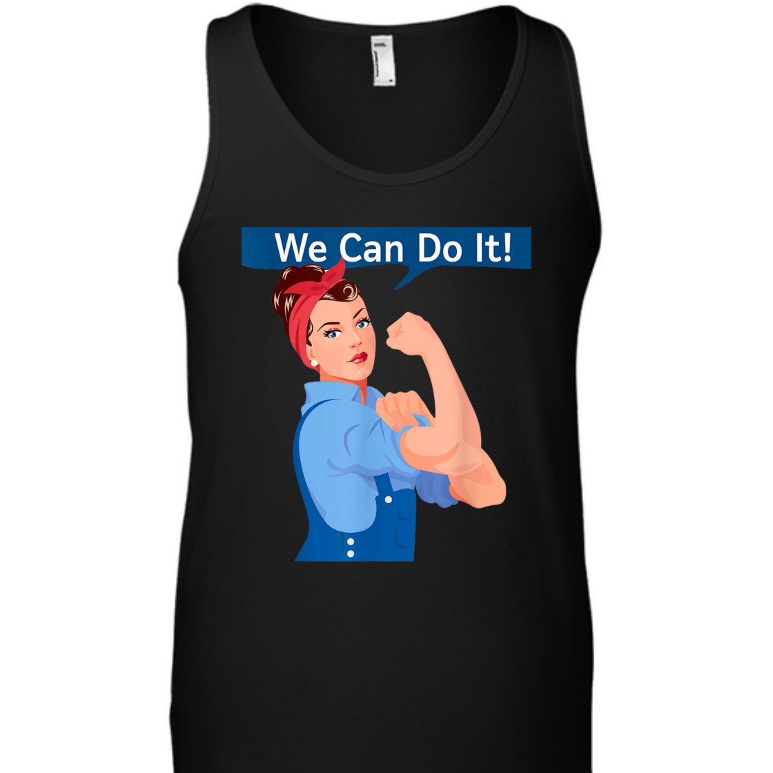 Strong Women Rosie The Riveter We Can Do It Feminist Rosy T-Shirt
