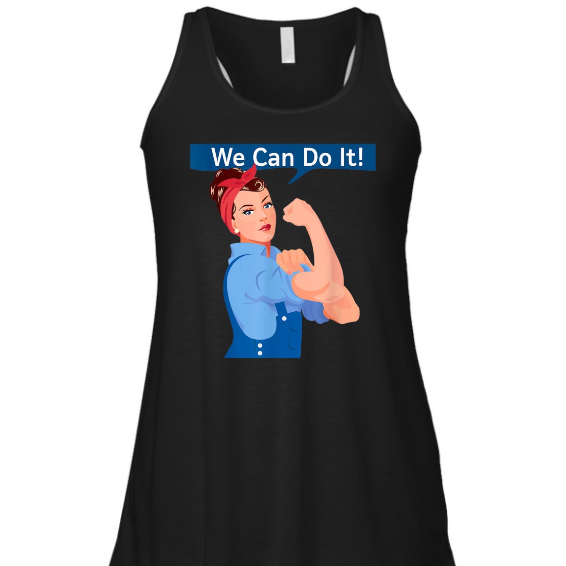 Strong Women Rosie The Riveter We Can Do It Feminist Rosy T-Shirt