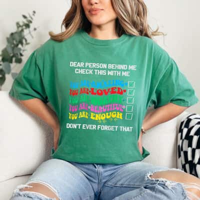 Groovy You Are Amazing Beautiful Enough T-Shirt