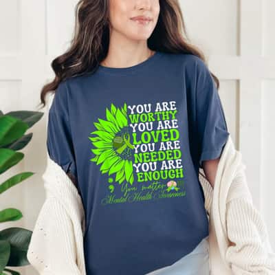 Sunflower Groovy You Are Enough T-Shirt